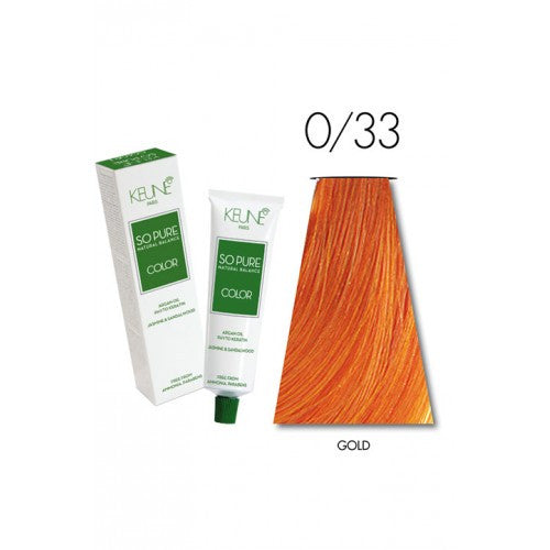 Keune So Pure Color - 0/33 Mix Color Gold