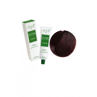 Keune So Pure Color - 3.76 Dark Violet Red Brown