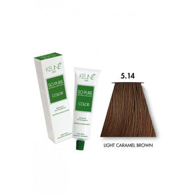 Keune So Pure Color - 5.14 Light Caramel Brown