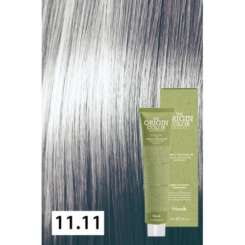 Nook The Origin Color 11.11 Blonde Platinum Light Intense Ash 3oz