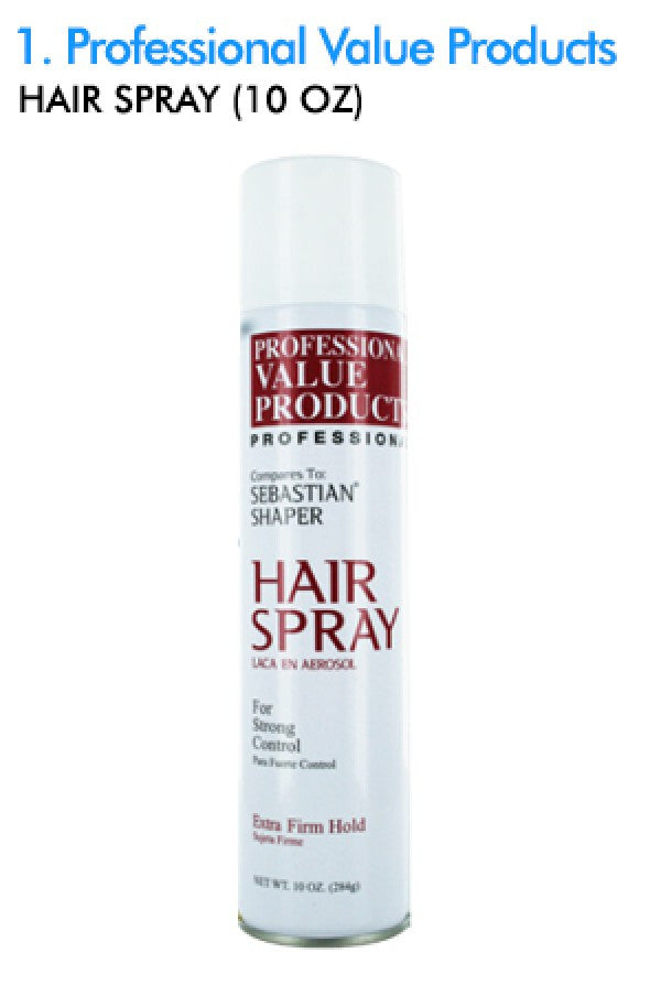 Professional Value Products-1 Hair Spray (10 oz)