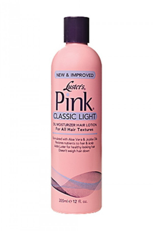Pink-3B Oil Moisturizer Hair Lotion Classic Light (12oz)