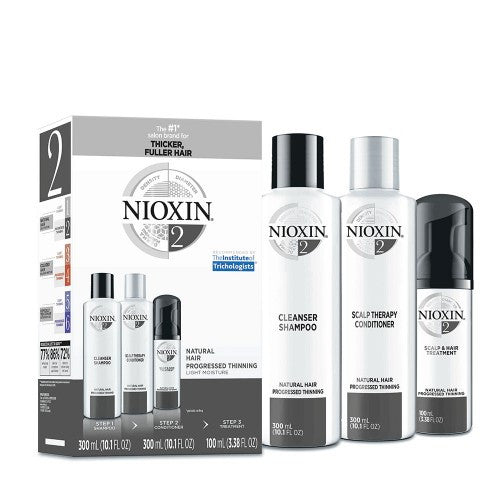 Nioxin System 2 Natural Progressed Thinning Retail 3pk