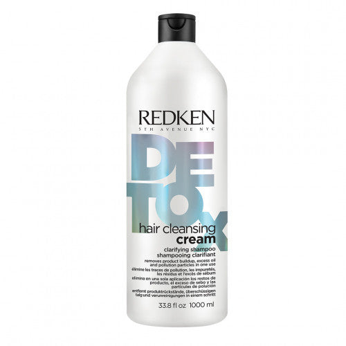 Redken Detox Hair Cleansing Cream Clarifying Shampoo 33.8oz/Ltr