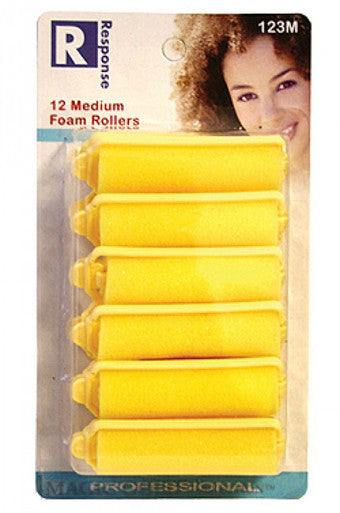 Response  - 12 Medium Foam Rollers  - 123M