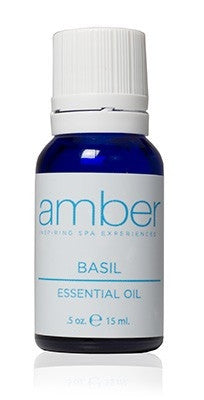 Amber Sweet Basil Essential Oil 15 ml - .5 oz