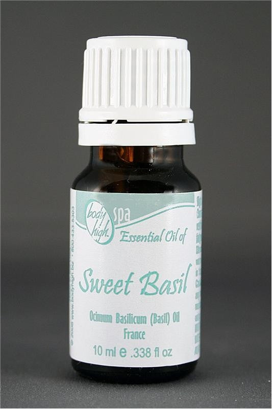 BH Spa Sweet Basil Essential Oil 10 ml - 0.338 fl. oz.