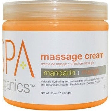 BCL SPA Massage Cream 16 oz - Mandarin+Mango 52106