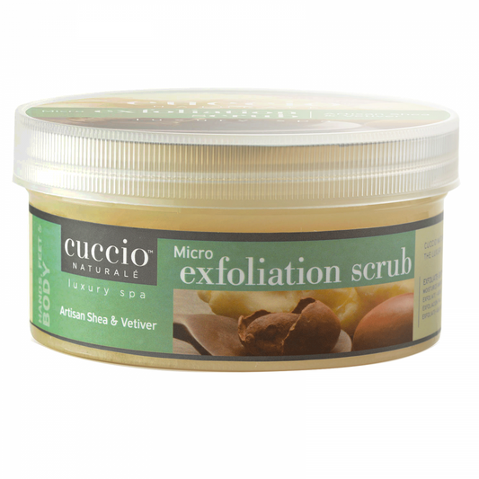 Cuccio Pedi Micro Exfoliation Scrub W/Shea & Vet 16oz.