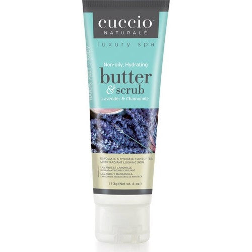 Cuccio Non-Oily Butter & Scrub 4 oz Lavender &Chamomile 3385