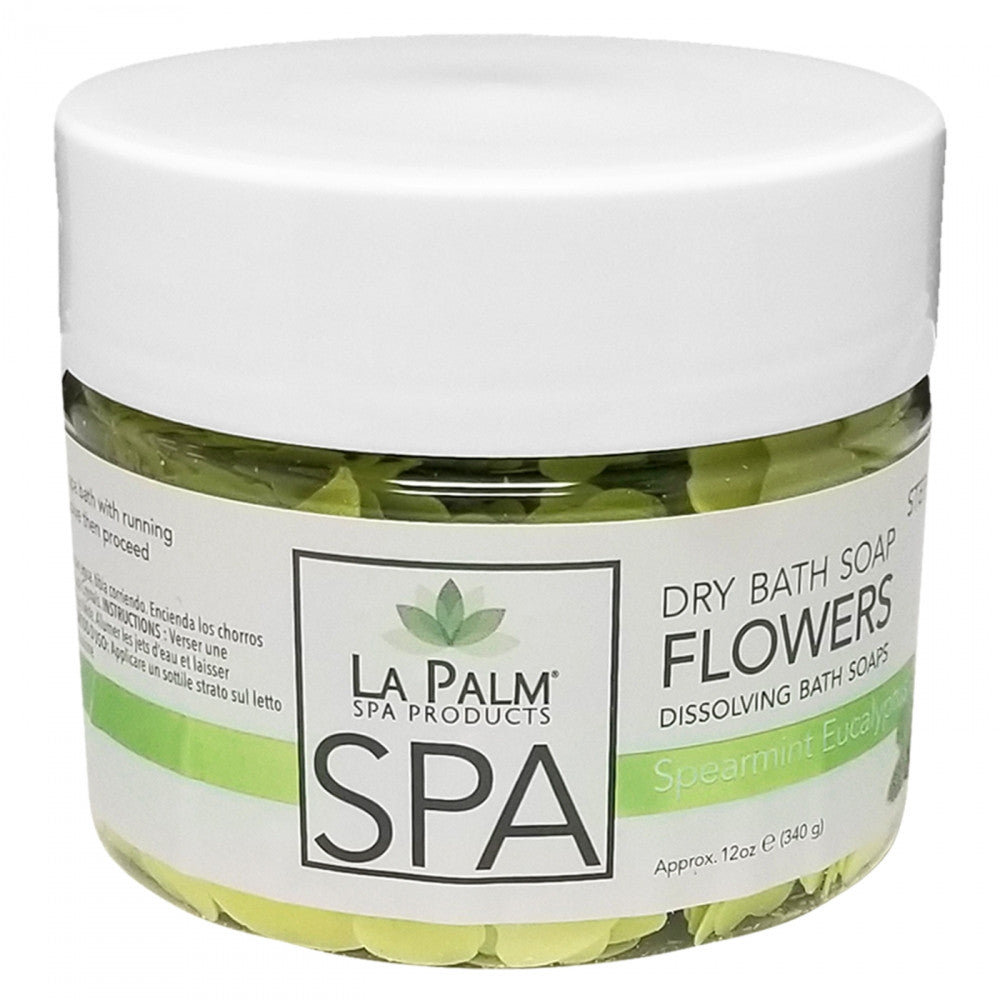 La Palm Dry Bath Soap 12 oz. Spearmint Eucalyptus LP232