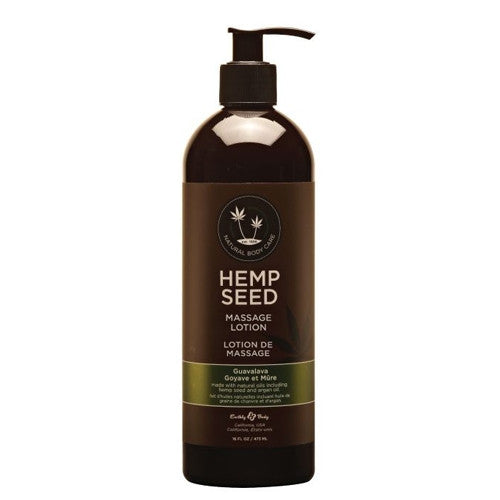Hemp Seed Massage Lotion Guavalava 16 fl oz/473ml