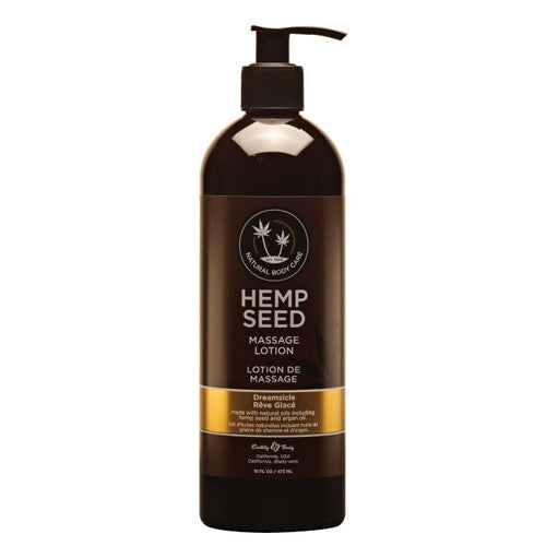 Hemp Seed Massage Lotion Dreamsicle 16 fl oz/473ml