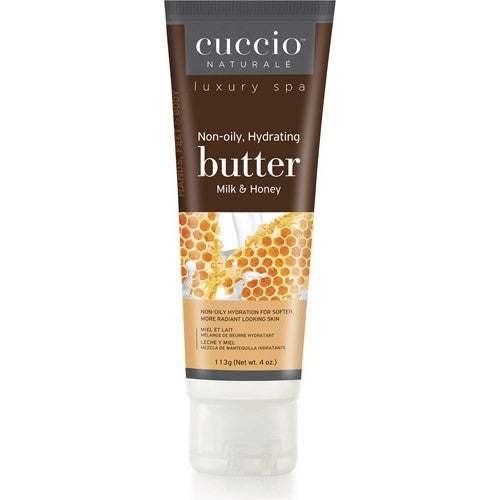 Cuccio Non-Oily Hydrating Butter 4 oz  Milk & Honey