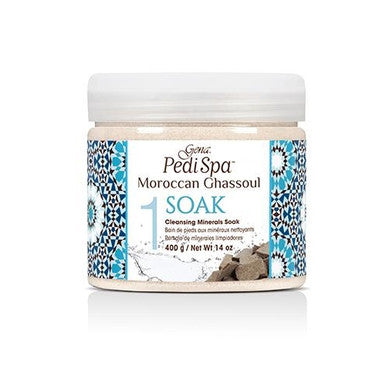 Gena PediSpa Moroccan Ghassoul Soak 400g/14 oz - 02179