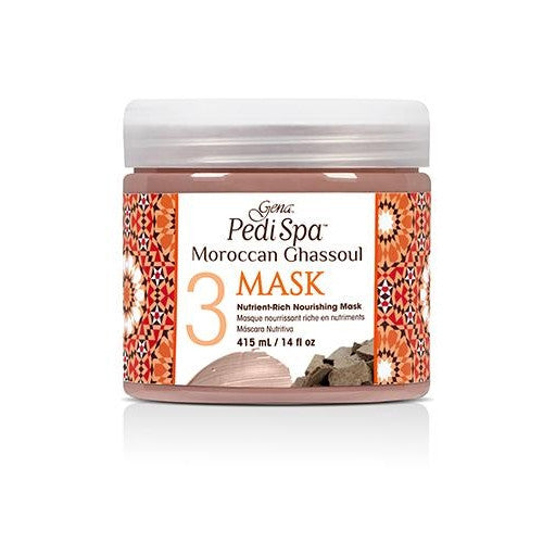 Gena PediSpa Moroccan Ghassoul Mask 415 ml/14 fl oz - 02182