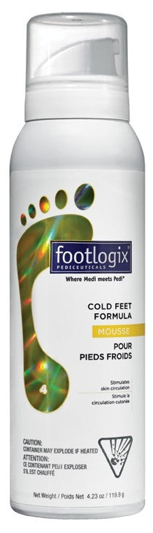 Footlogix Cold Feet Formula (04) Mousse 4.23 oz/125 ml 25131