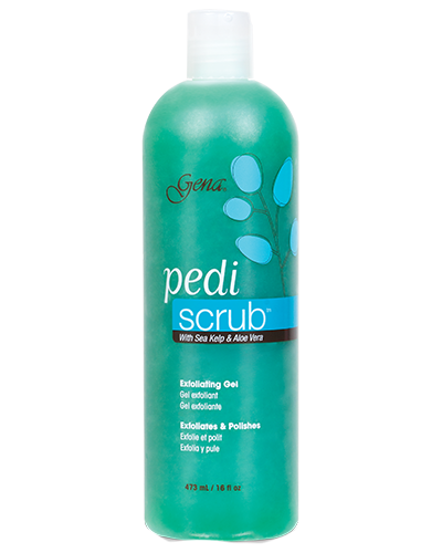 Gena Pedi Scrub Exfoliating Gel 16 oz. - 473ml