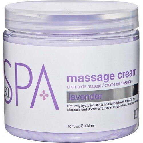 BCL SPA Massage Cream 16 oz - Lavender+Mint 53106
