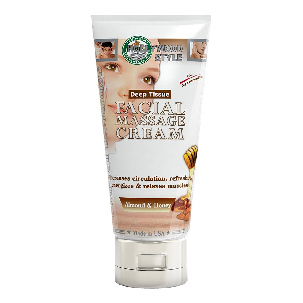 Hollywood Style Deep Tissue Facial Massage Cream 5.3oz 76045