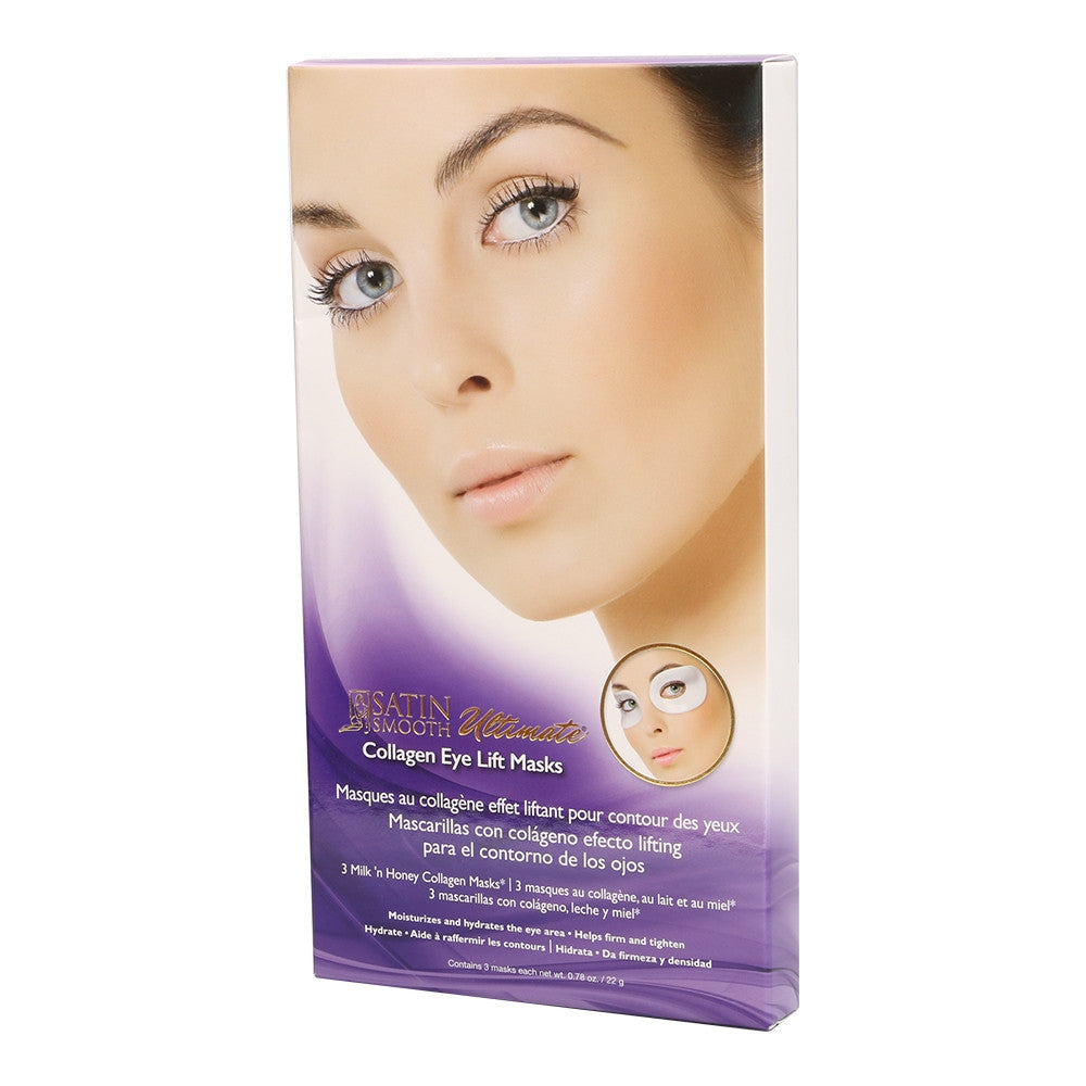 Satin Smooth Ultimate Collagen Eye Lift Masks 3PK - SSCEYE3