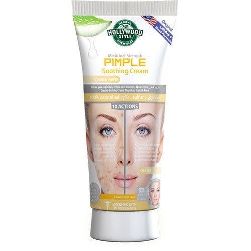 Hollywood Style Pimple Soothing Cream 5.3 oz - 150 ml