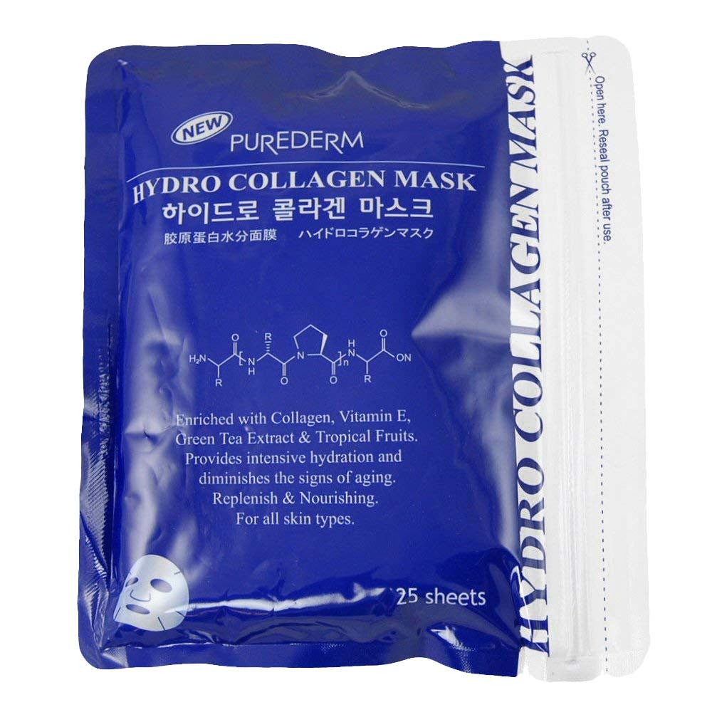Purederm Hydro Collagen Mask - 25 Sheets - 82203