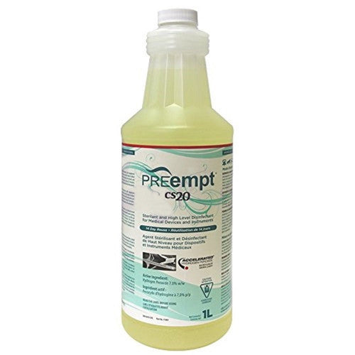 Accel PREempt CS20 Sterilant & Disinfectant 1L PRE11401