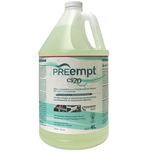 Accel PREempt CS20 4L Sterilant & Disinfectant PRE11405