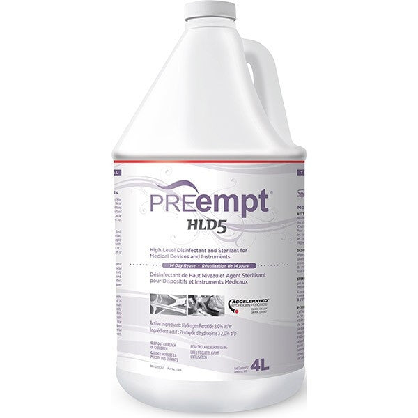 Accel PREempt HLD5 High Level Disinfectant 4L PRE-11505