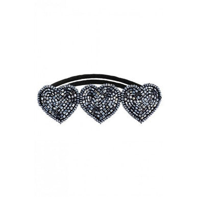 Tassel Elastic Hair Tie - Paddington Pewter