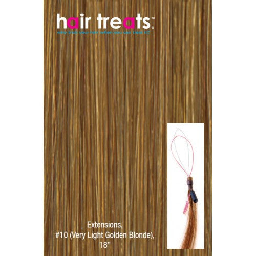 Hair Treats S10 Very Light Golden Blonde 18"