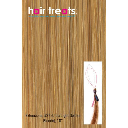 Hair Treats S27 Ultra Light Golden Blonde 18"