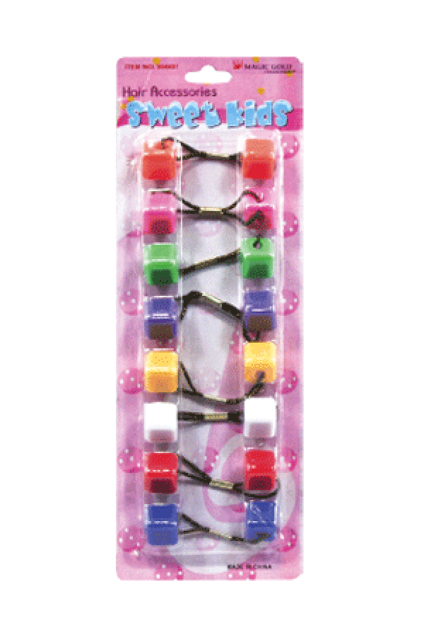 Magic Gold Bubble Square SQ13 Mix1 8/pk -pc