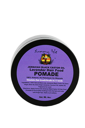 Sunny Isle Jamaican Black Castor Oil-18 BCO Hair Pomade Lavender (4oz)