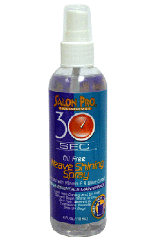 Salon Pro-16 30Sec Weave Shining Spray -4oz