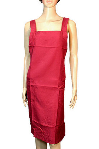 6 Salon Apron (Plain/Red) -pc