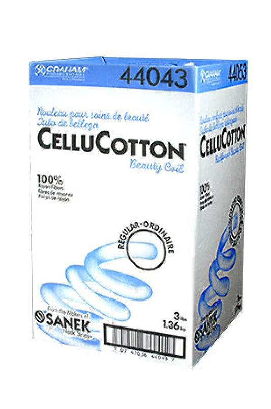 Sanek-44043 Cellu Cotton Beauty Coil -100% Raon Fiber -Regular (3 lbs) -bx