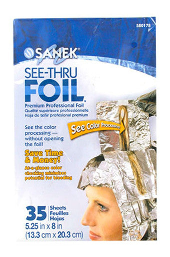 Sanek-580178 See-Thru Foil (5.25"x8"x35 sheets/pk) -pk