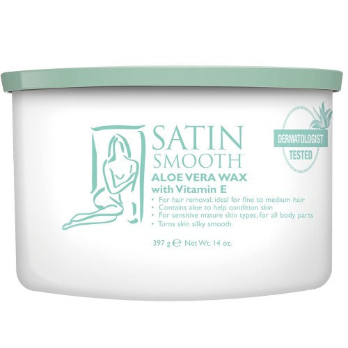 Satin Smooth Aloe Vera Wax 14oz