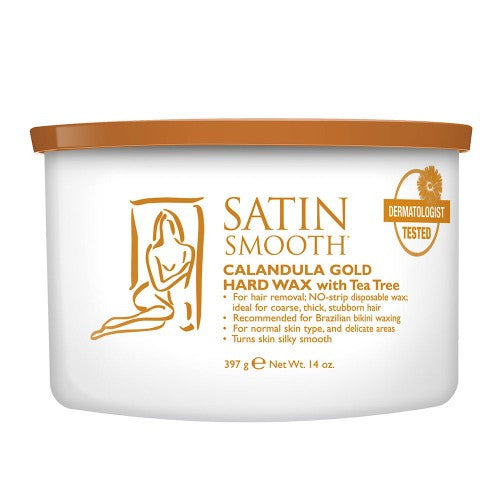 Satin Smooth Calendula Gold Hard Wax 14oz