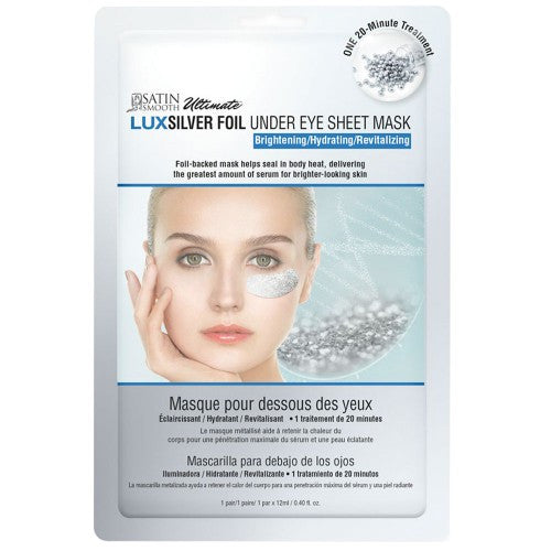 Satin Smooth Luxsilver Under Eye Sheet Mask