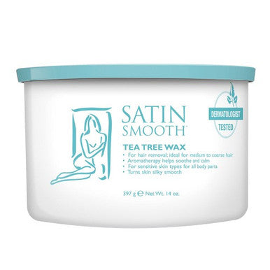 Satin Smooth Tea Tree Wax 14oz