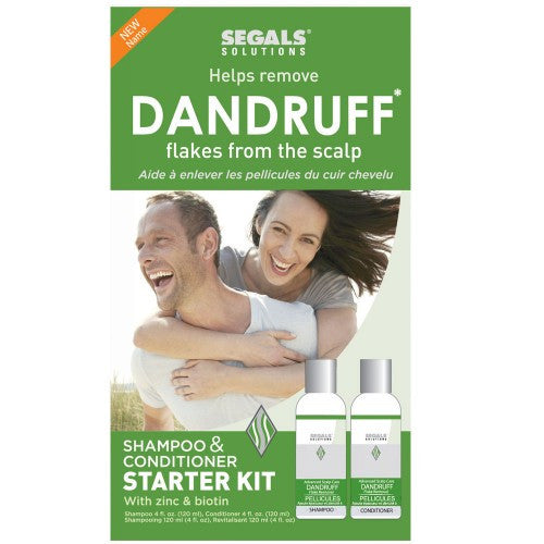 Segals Solutions Dandruff Flake Removal Starter Kit 4oz