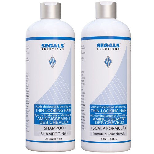Segals Solutions Thin-Looking Scalp Shampoo + Formula 2pk 8oz