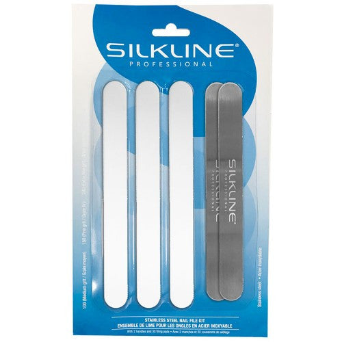 SilkLine Stainless Steel Nail File Kit