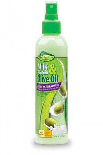 Sofn'free-26 GroHealthy Traitement sans rinçage aux protéines de lait et à l'huile d'olive (8oz)