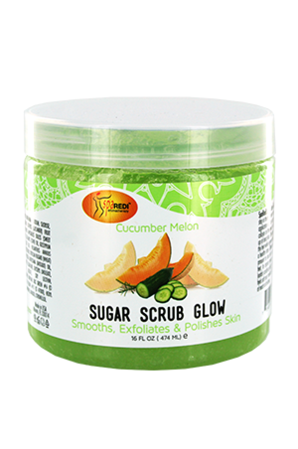 Spa Redi-04 Cucumber Melon Sugar Scrub Glow (16oz)