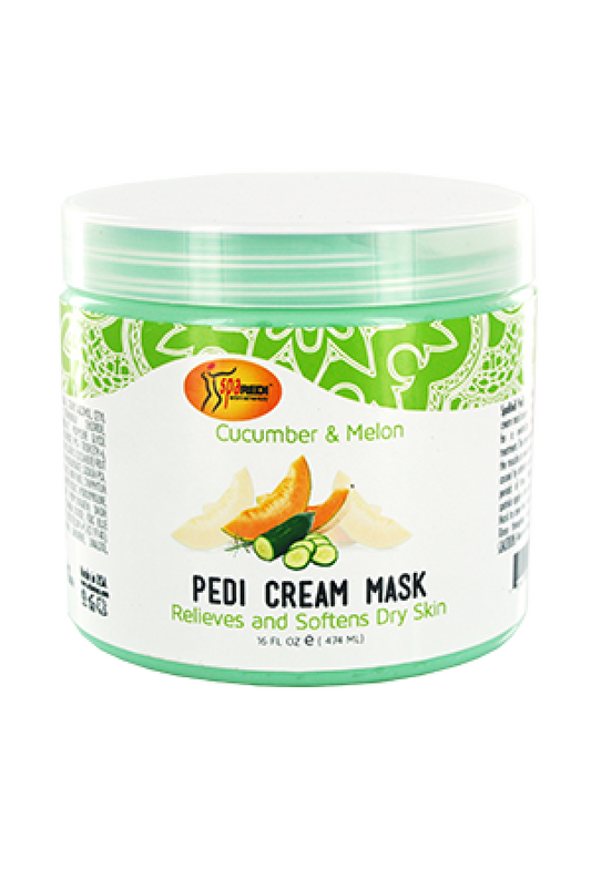 Spa Redi-14 Cucumber&Melon Pedi Cream Mask (16oz)