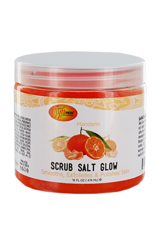 Spa Redi-11 Mandarin Scrub Salt Glow (16oz)